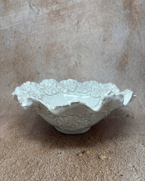 Camellia Wavy Serving Bowl