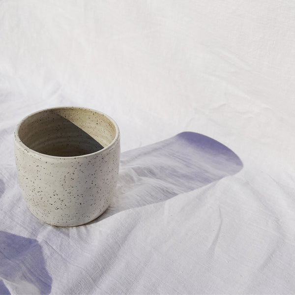 White Speckle Everything Cup